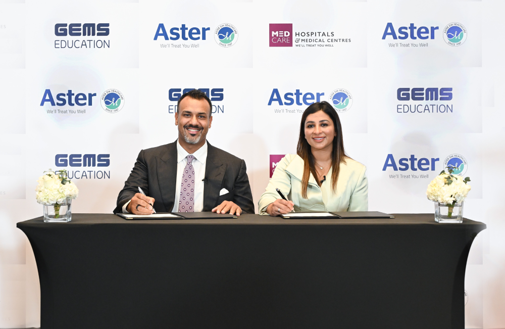 Aster & GEMS Partner to Champion Children’s Health & Wellbeing